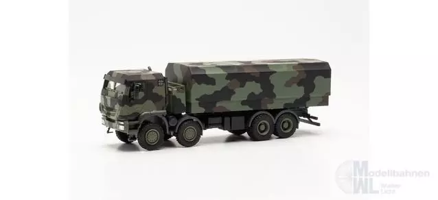 Herpa 746922 - Iveco Trakker 8x8 LKW dekoriert H0 1:87