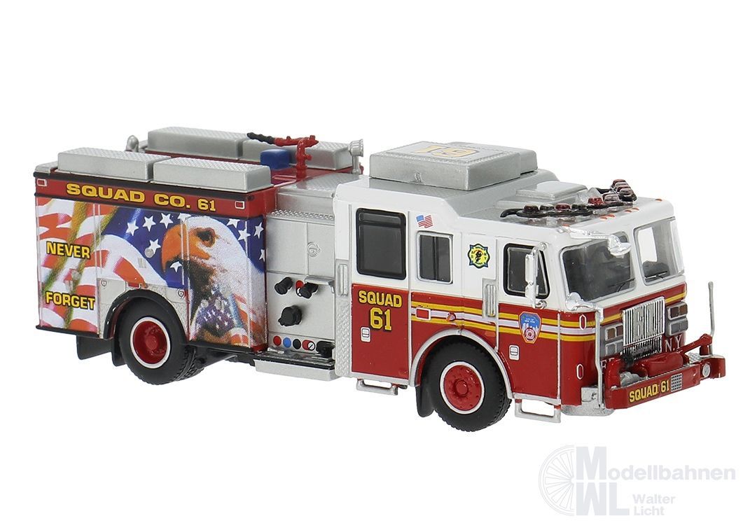 PCX-Models 870842 - Seagrave Attacker 2013 FDNY - Bronx H0 1:87