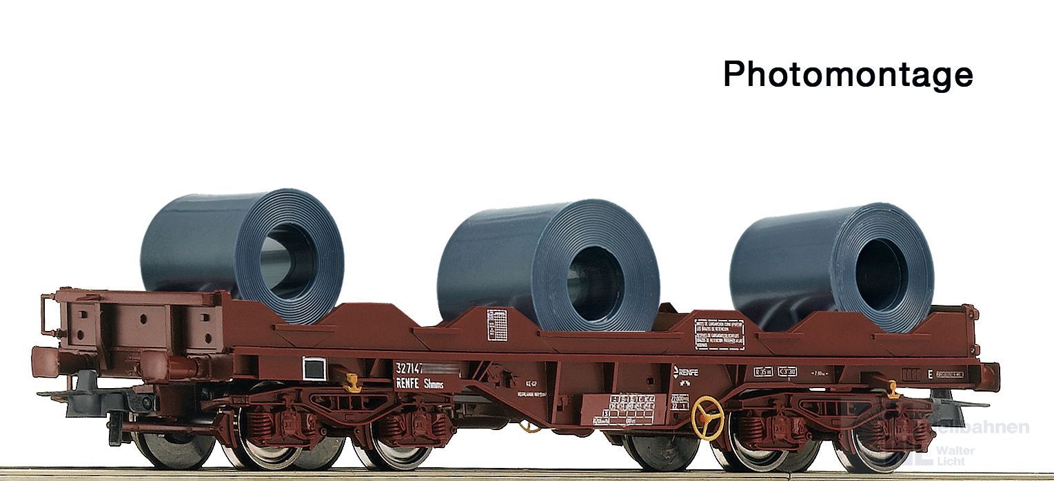 Roco 6600198 - Coiltransportwagen RENFE Ep.IV H0/GL