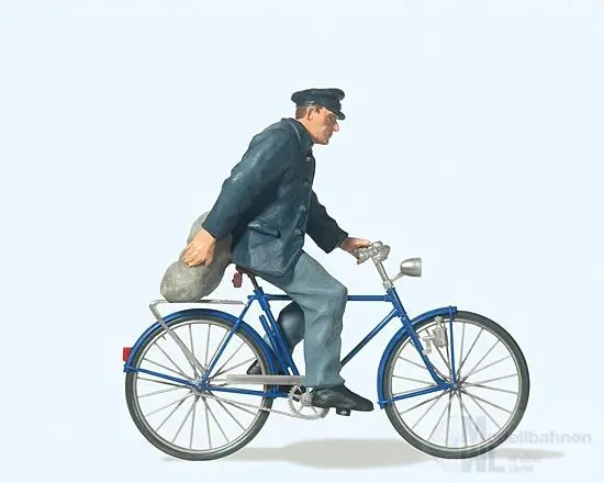 Preiser 45067 - Bauer auf Fahrrad Spur G