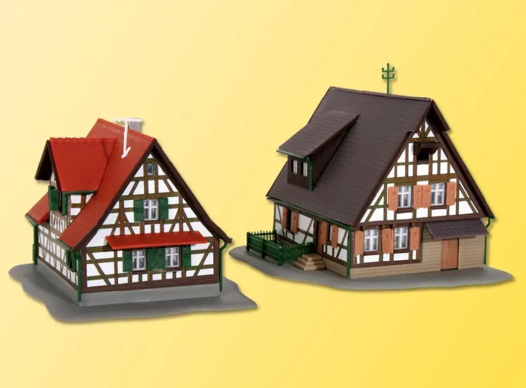 Kibri 36406 - Fachwerkhäuser 2 Stück Z 1:220