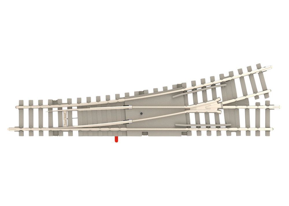 Trix 14538 - Handweiche links 15° Betonschwelle N 1:160 Trix 14538 - Handweiche links 15° Betonschwelle N 1:160
