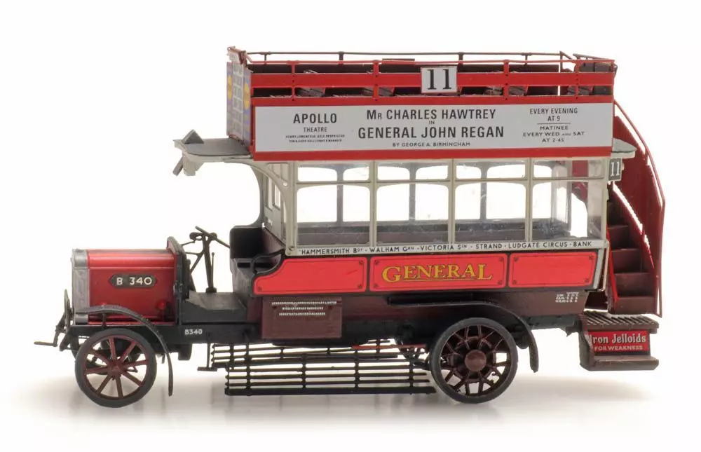 ARTITEC b.v. 10385 - B-Type Omnibus BAUSATZ H0 1:87