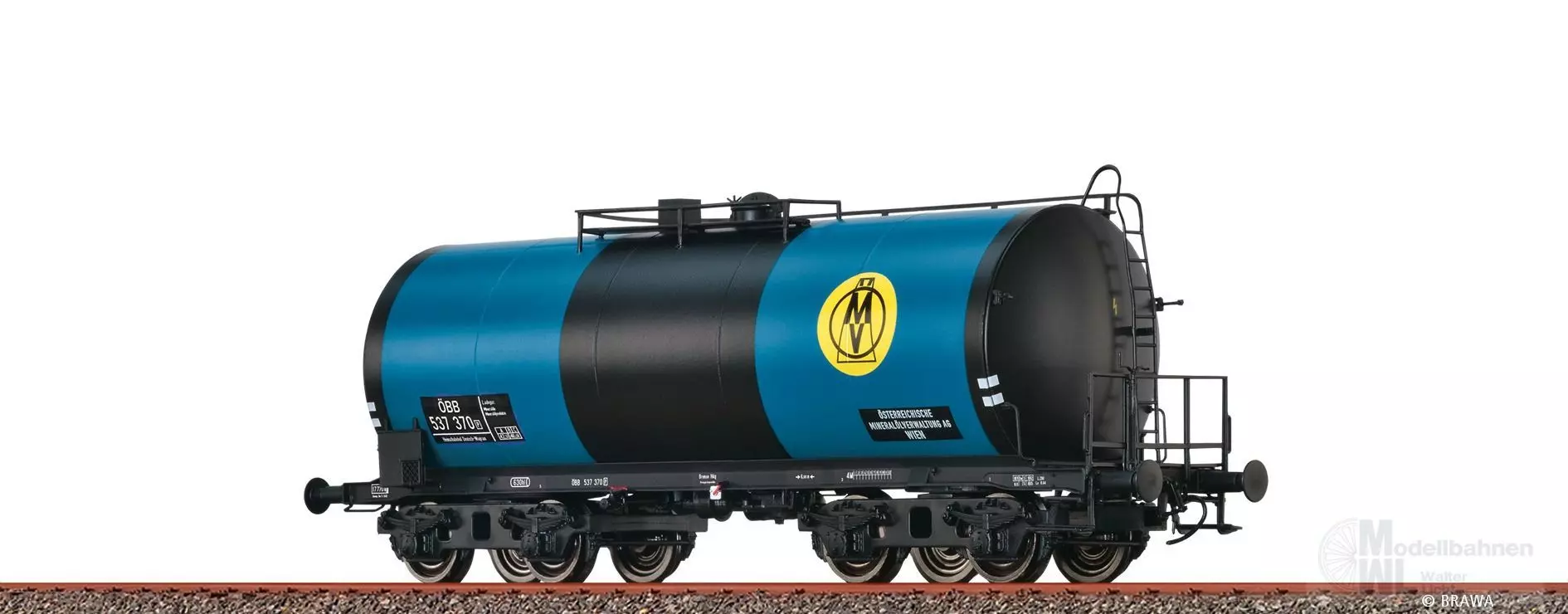 Brawa 49631 - Kesselwagen ÖBB Ep.III ÖMV H0/GL