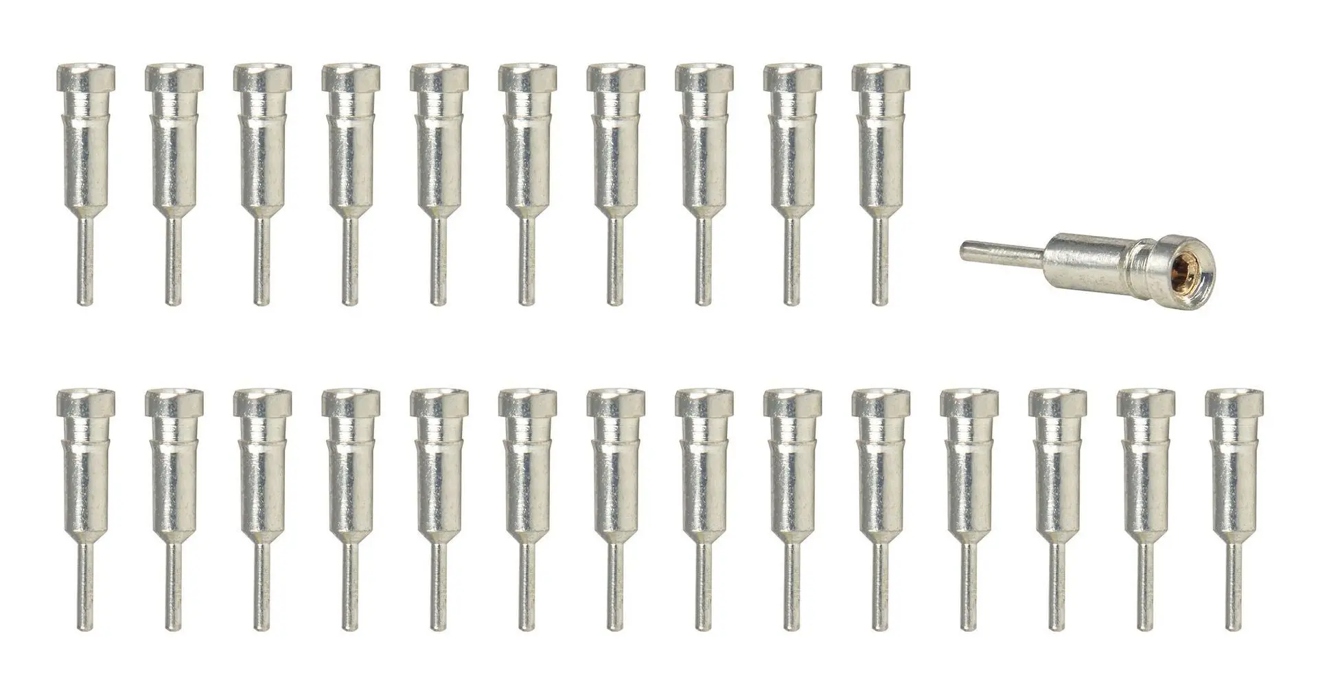 Viessmann 6044 - Adapterstifte für Verteilerleisten 25 Stück