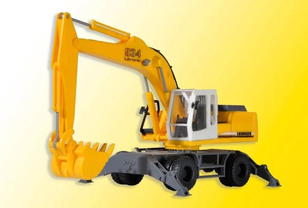 Kibri 11261 - LIEBHERR 934 Litronic mit Radfahrwerk H0 1:87