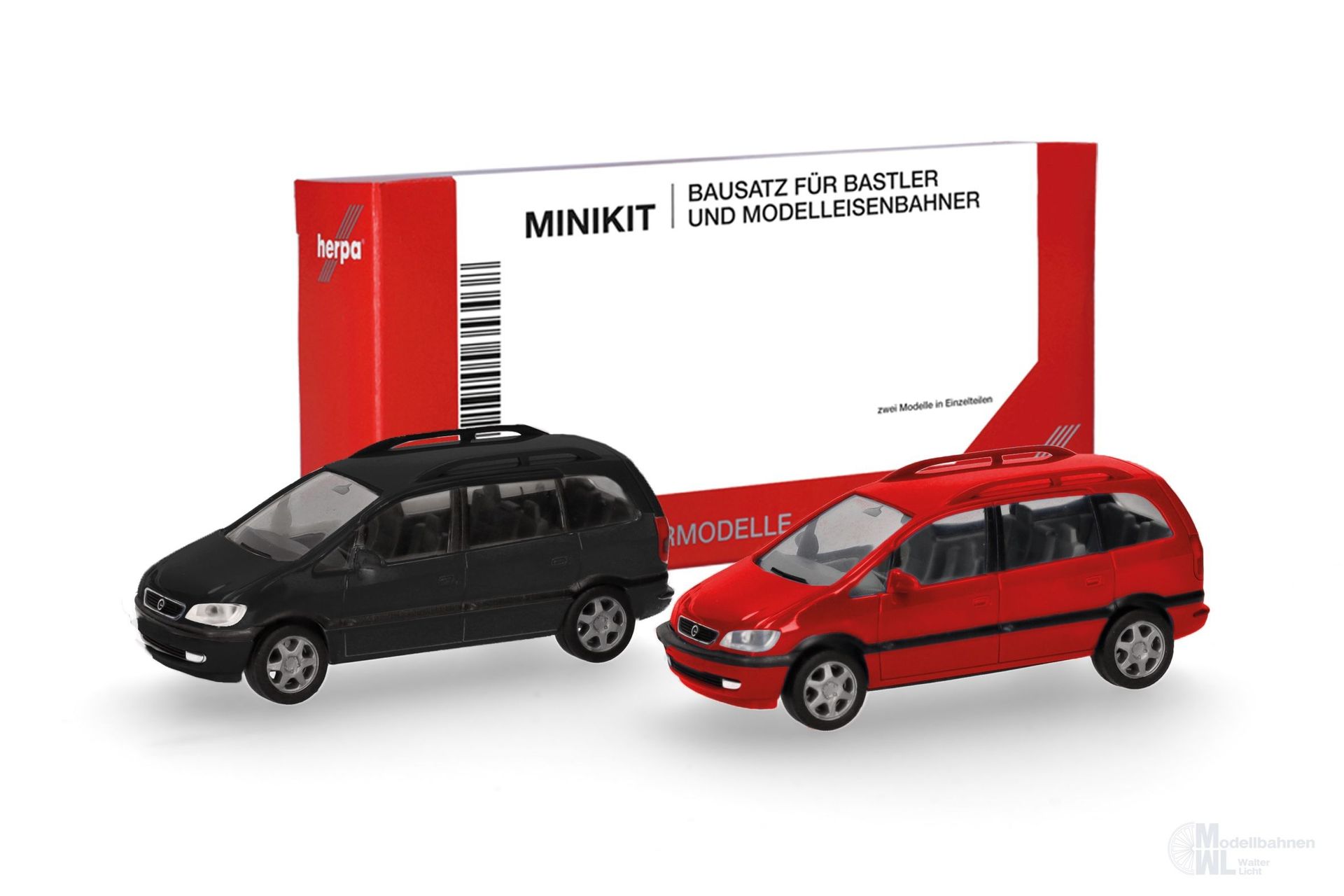 Herpa 013932-002 - MiKi Opel Zafira 2 Stück H0 1:87