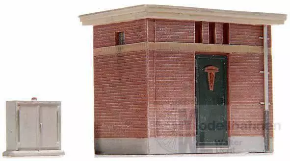 ARTITEC b.v. 10186 - Elektrizitätshäuschen BAUSATZ H0 1:87