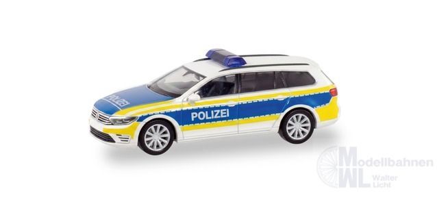 Herpa 099554 - VW Passat GTE Variant Polizei Niedersachsen H0 1:87