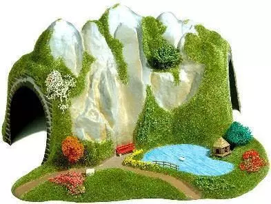Busch 3011 - Tunnel mit See H0 1:87
