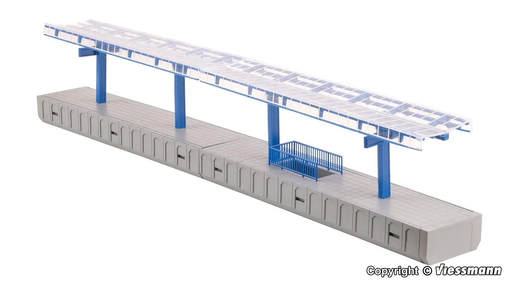 Kibri 39549 - Moderner Bahnsteig für C-Gleis H0 1:87