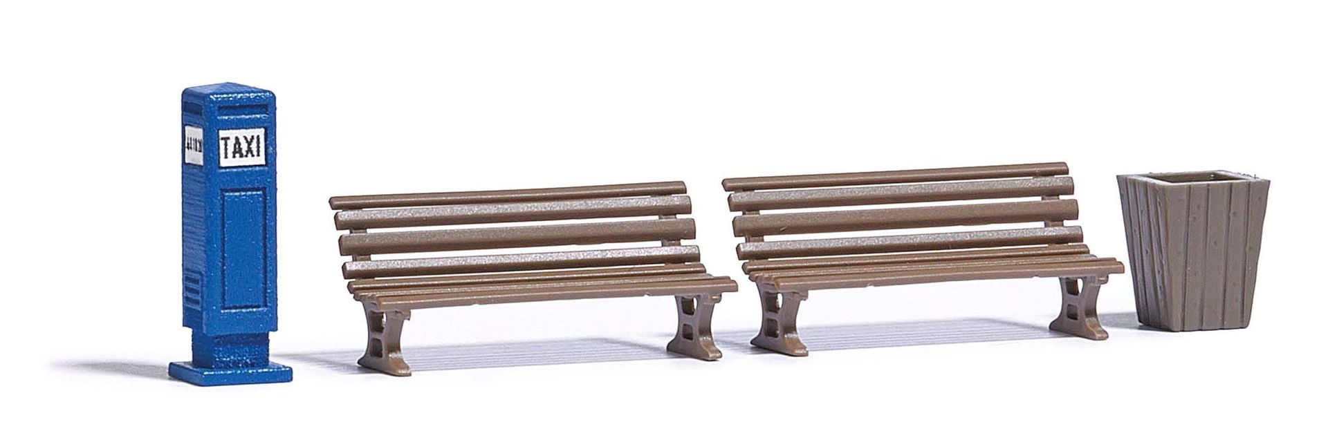 Busch 7764 - M-Set: Taxisäule DDR H0 1:87