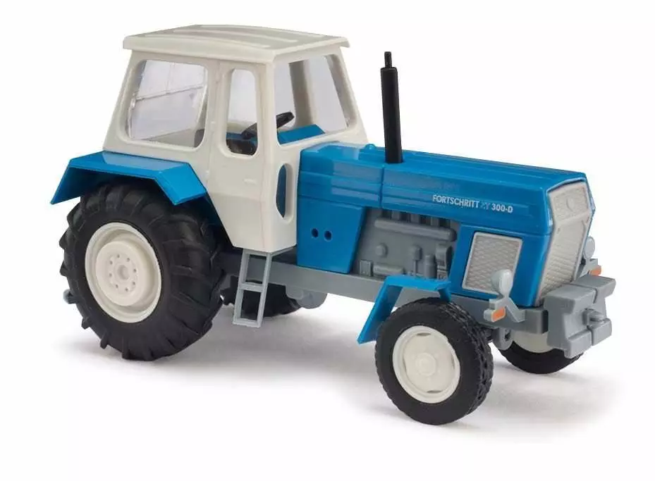 Busch 42842 - Traktor ZT300-D blau H0 1:87