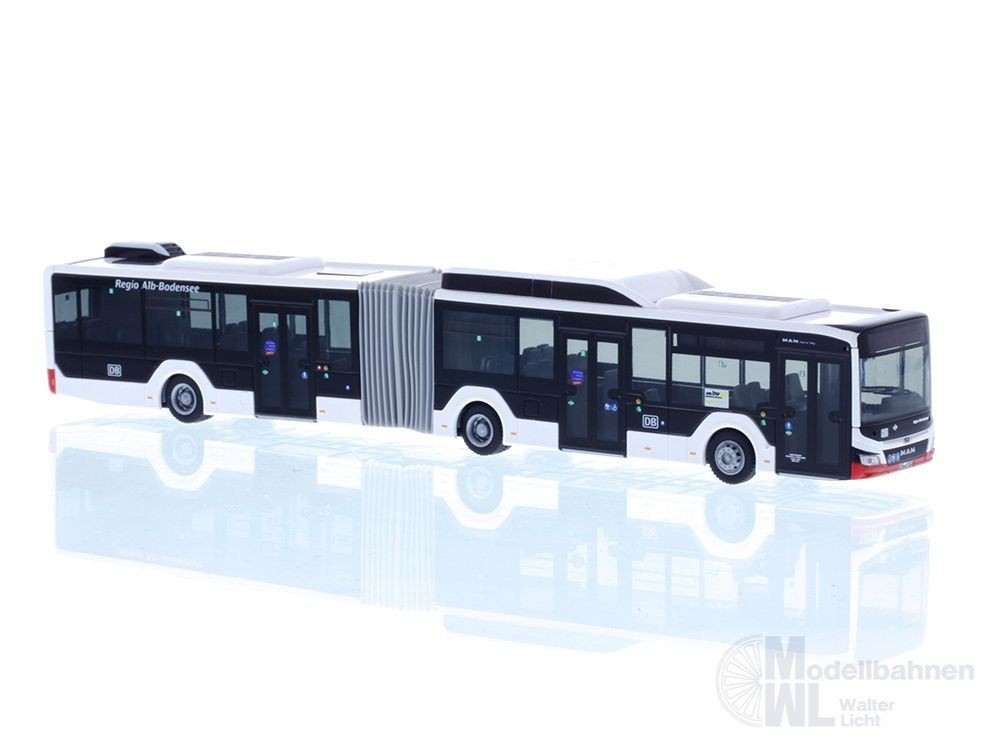 Rietze 75852 - MAN Lion´s City 18´18 DB Regio-Alb-Bodensee H0 1:87 Rietze 75852 - MAN Lion´s City 18´18 DB Regio-Alb-Bodensee H0 1:87