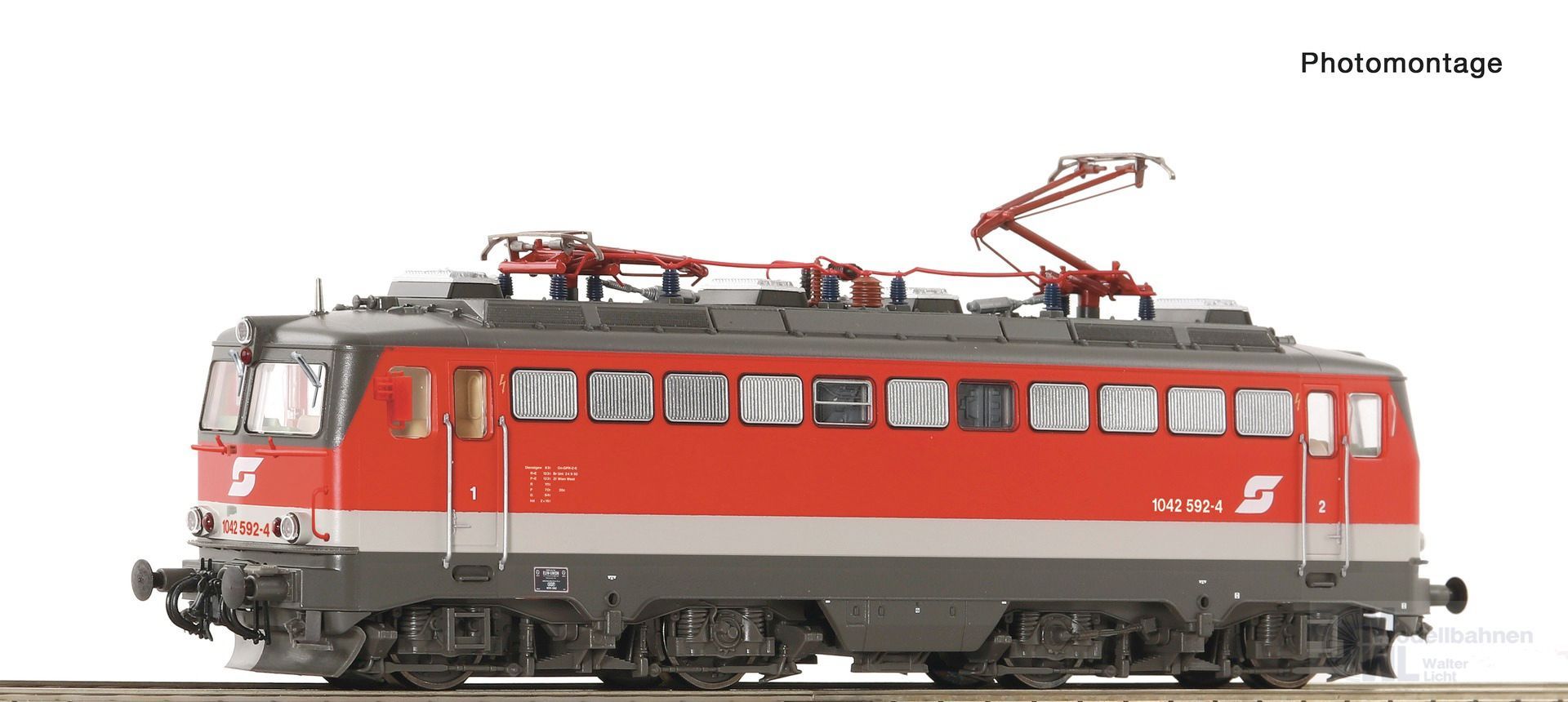 Roco 7510139 - E-Lok BR 1042 592-4 ÖBB Ep.V H0/GL Sound Roco 7510139 - E-Lok BR 1042 592-4 ÖBB Ep.V H0/GL Sound