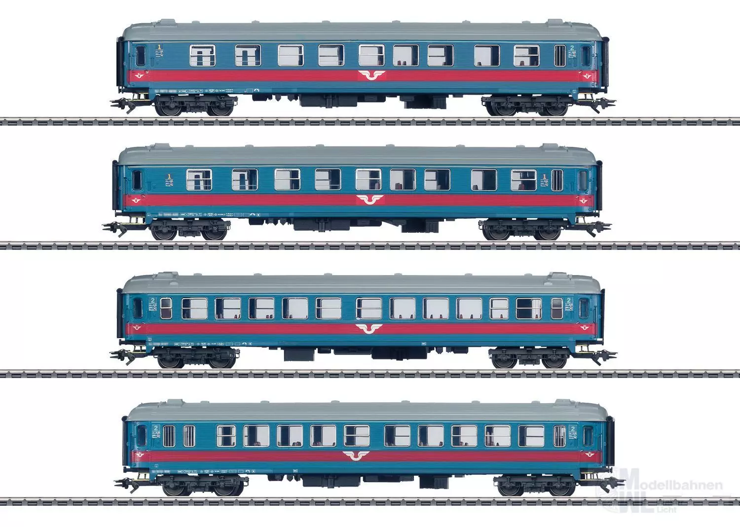 Märklin 43789 - Personenwagen-Set SJ Ep.V 4.tlg. H0/WS
