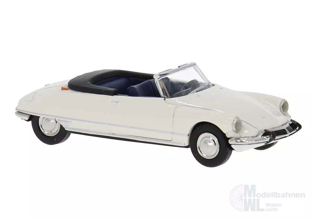 Brekina 14233 - Citroen DS offen in weiß H0 1:87