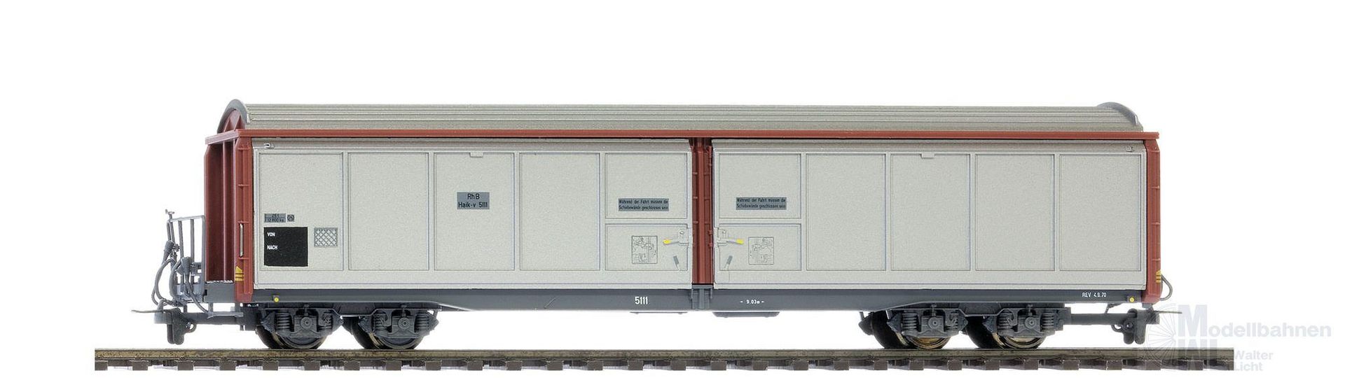 Bemo 2278103 - Schiebewandwagen RhB Ep.III/IV Haik-v 5113 H0m