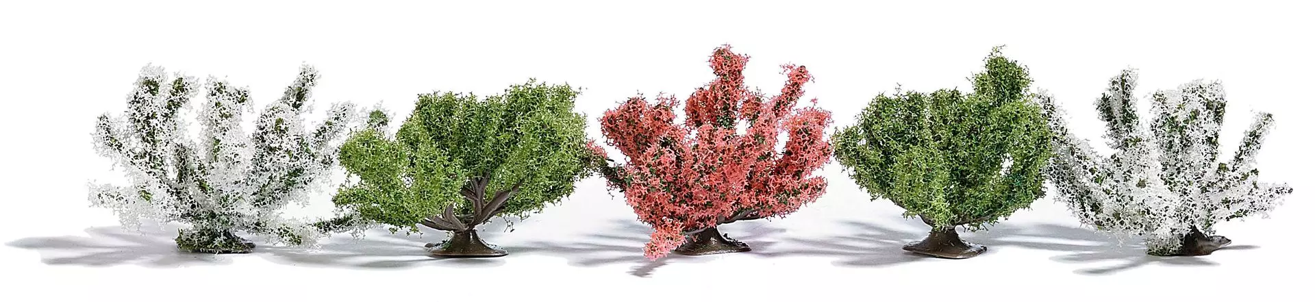 Busch 6060 - 5 Frühlingsbüsche H0 1:87