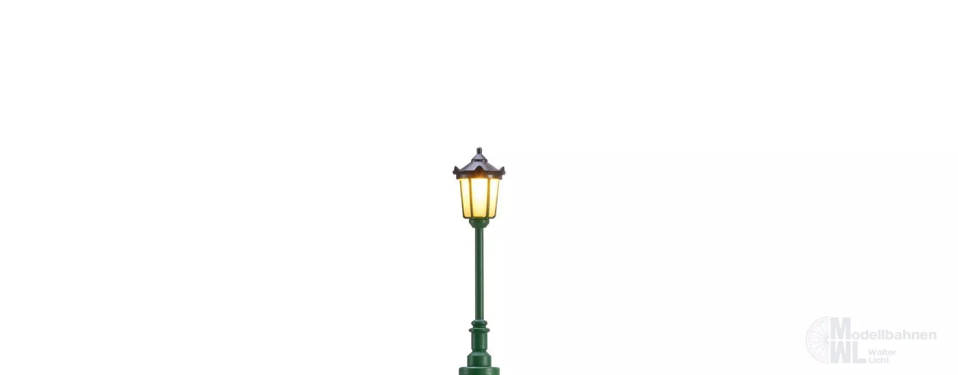 Brawa 83021 - Gaslaterneleuchte mit Stecksockel LED N 1:160