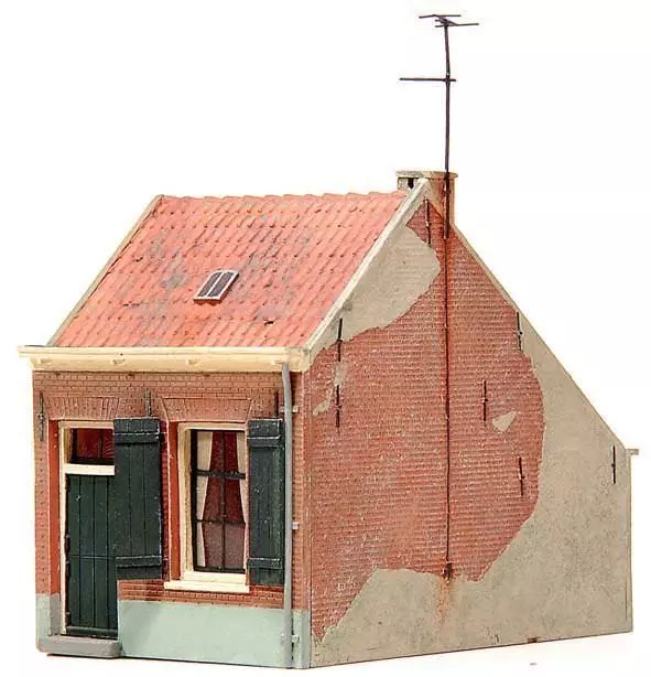 ARTITEC b.v. 10168 - Armenviertel-Haus 19. Jahrhundert BAUSATZ H0 1:87