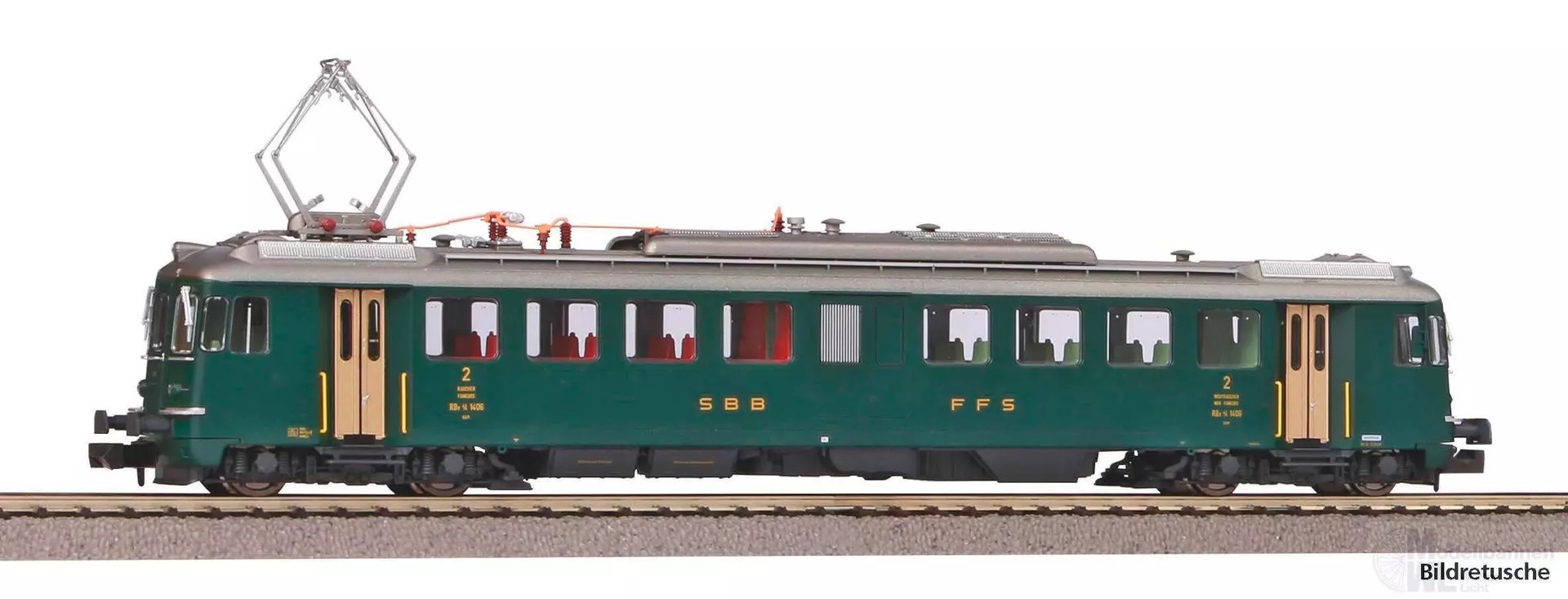 Piko 94153 - Triebwagen RBe 4/4 1406 SBB Ep.IV Prototyp N 1:160 Sound
