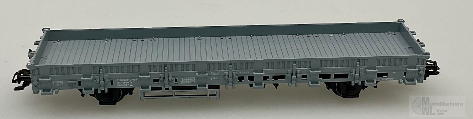 Märklin 29851 - MÄRKLIN - Rungenwagen SBB grau mit Rungen H0/WS