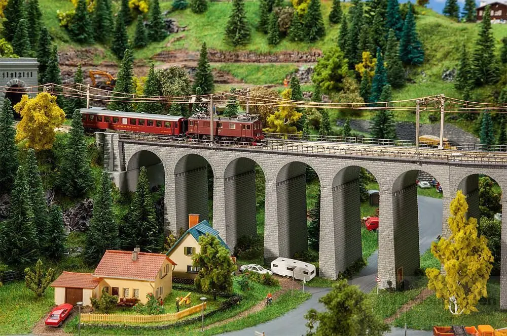 Faller 222599 - Viadukt-Set, 2-gleisig gerade N 1:160
