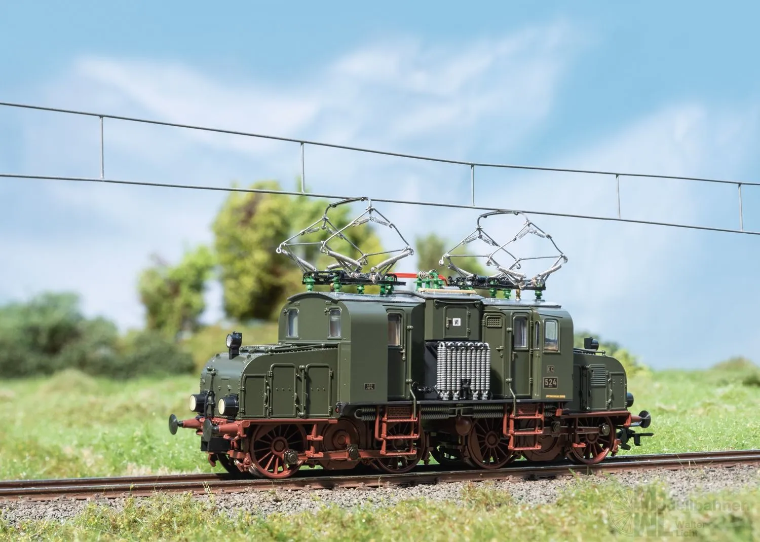 Märklin 39772 - MHI E-Lok EG 524 DRG Ep.I H0/WS Sound