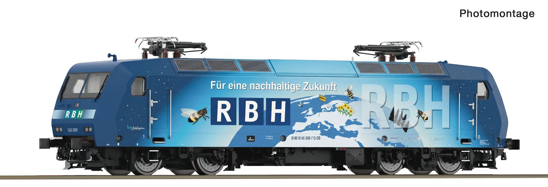 Roco 7520262 - E-Lok 145 009-7 RBH Ep.VI H0/WS SOUND