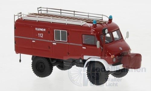 bos87787_0 BoS-Models 87787 - Mercedes-Benz Unimog 404 S LF8 Feuerwehr H0 1:87