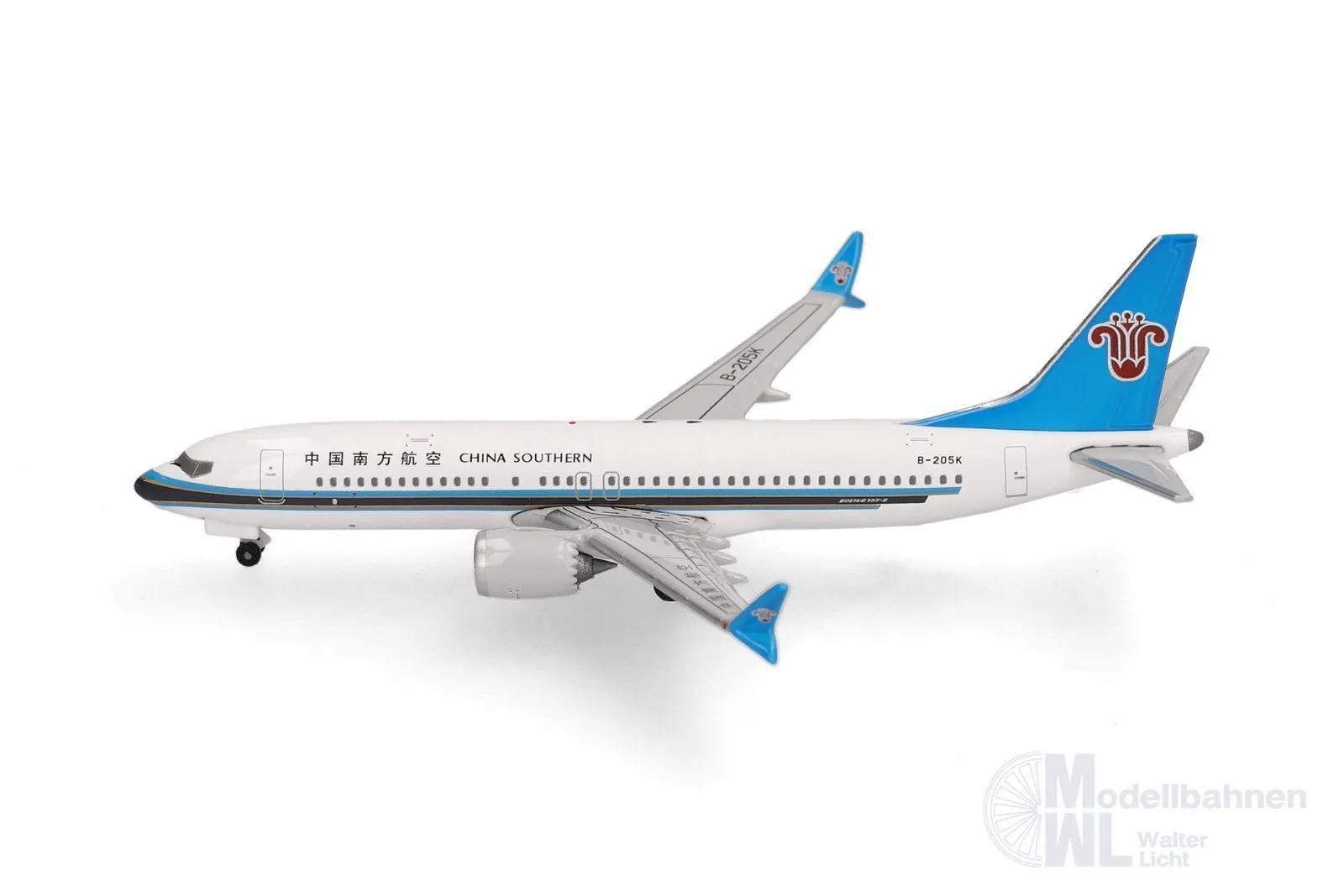 Herpa 539074 - Boeing 737 Max 8 China Southern 1:500