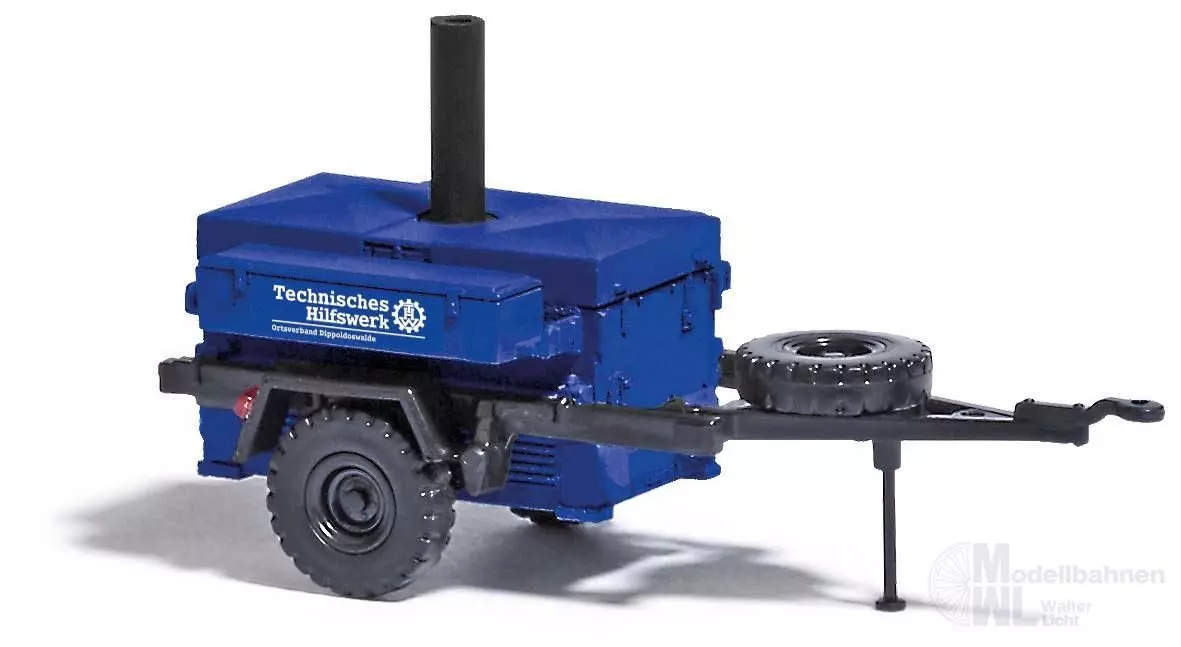 Busch 53606 - HL10.00 Anhänger THW Dippold H0 1:87