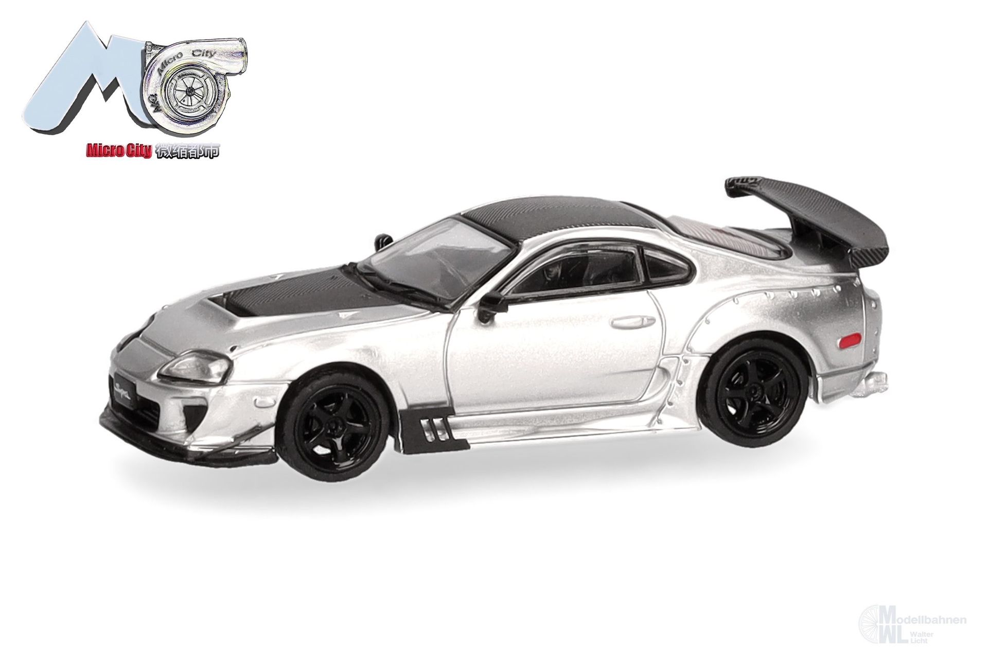 Herpa 87MC000017 - Toyota Supra silber 1993-2002 H0 1:87