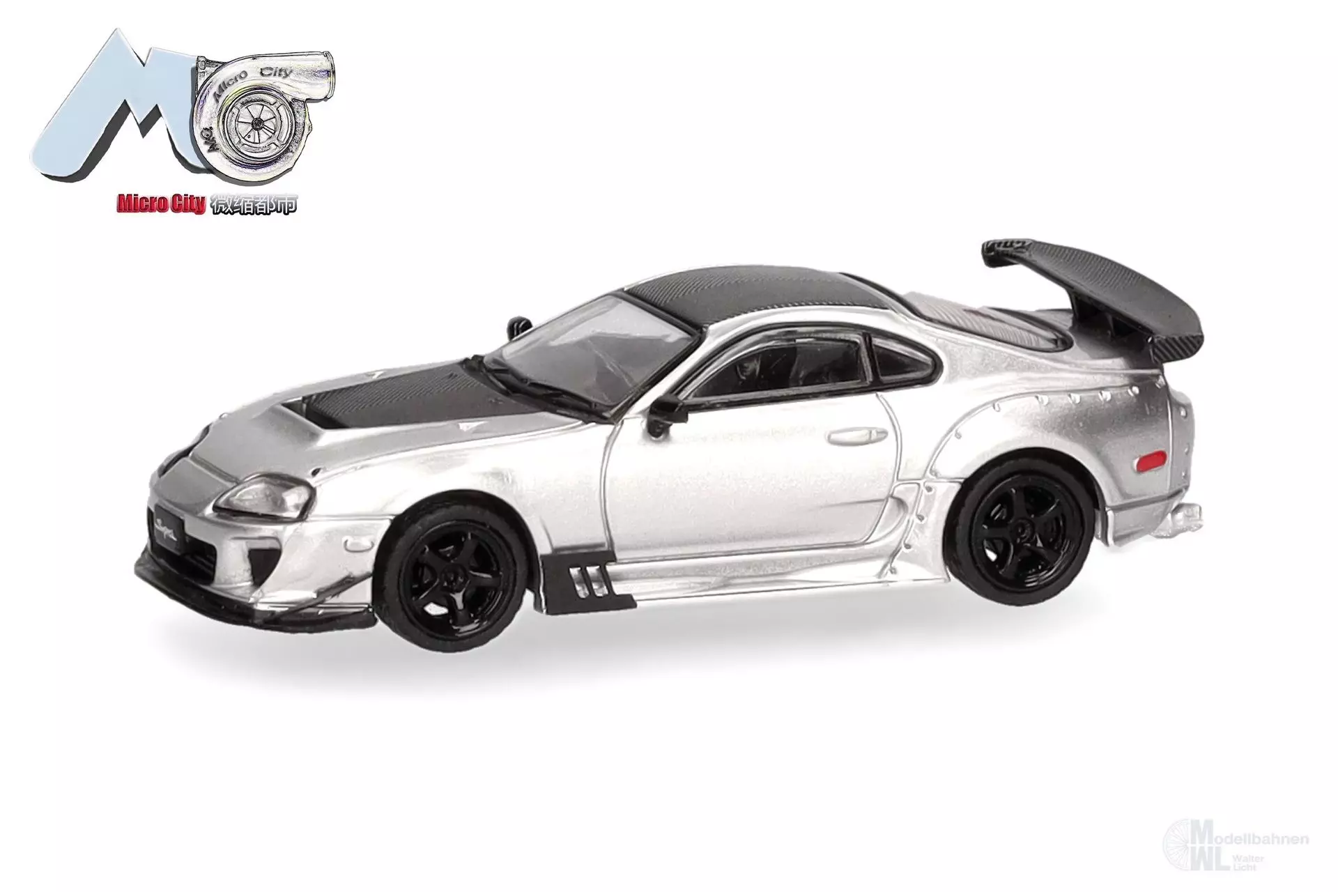 Herpa 87MC000017 - Toyota Supra silber 1993-2002 H0 1:87