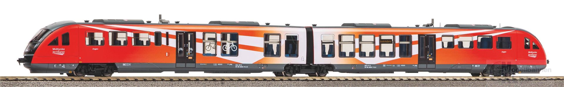 Piko 52982 - Triebwagen Desiro Midtjyske Jernbaner Ep.VI H0/GL Piko 52982 - Triebwagen Desiro Midtjyske Jernbaner Ep.VI H0/GL