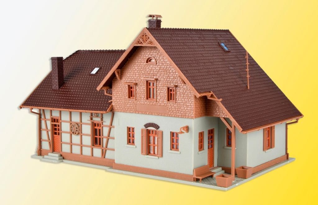 Vollmer 43744 - Bauernhaus mit Remise H0 1:87