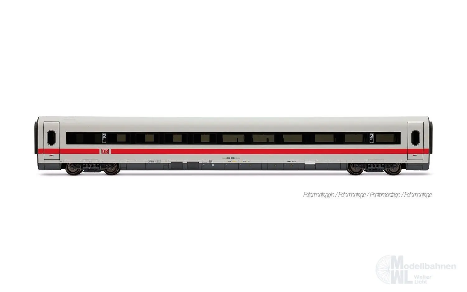 Lima 4687 - Ergänzungswagen Set ICE 1 DB Ep.VI Bock auf Graubünden 5.tlg. H0/GL