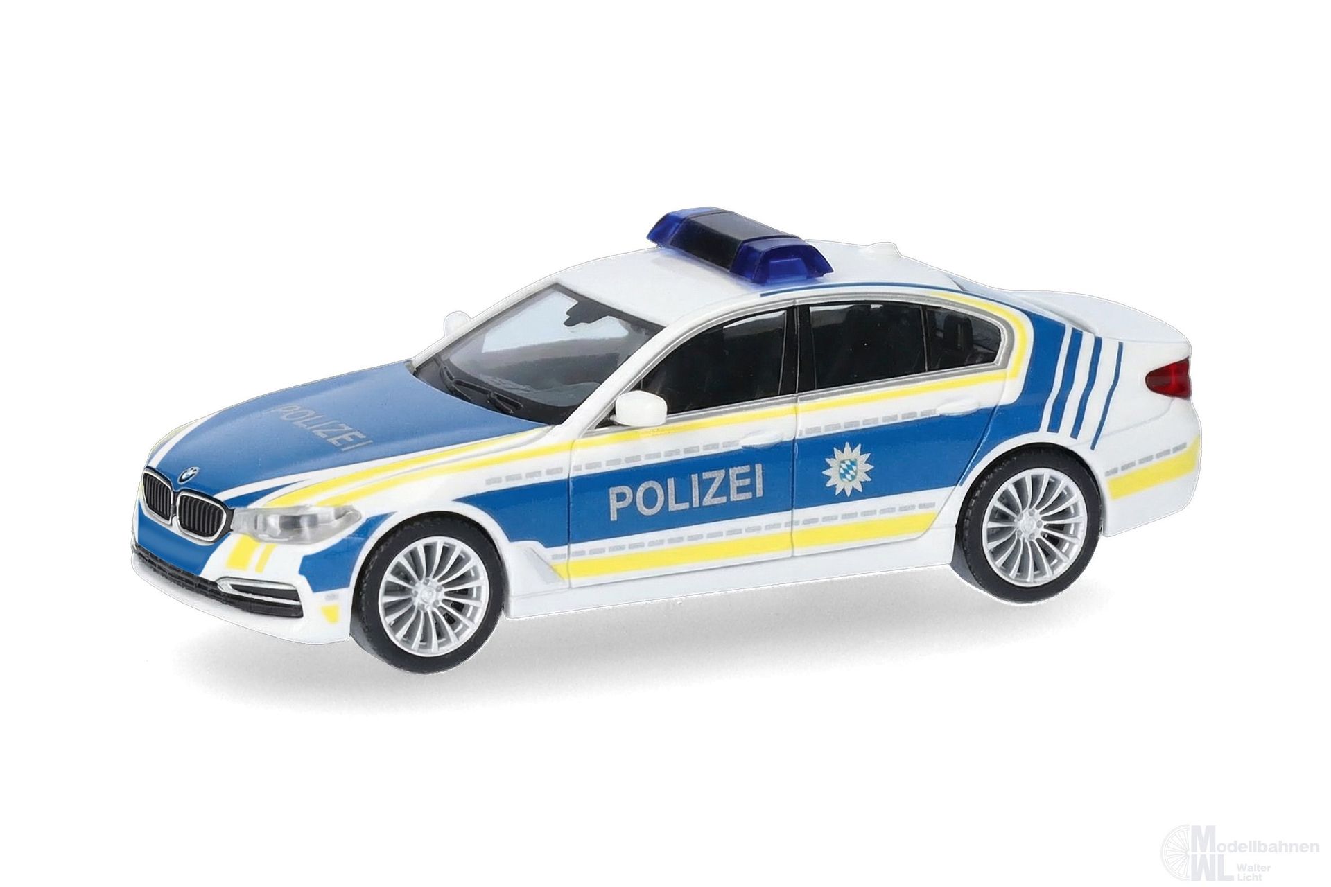 Herpa 099493 - BMW 5er Limousine Polizei Bayern H0 1:87