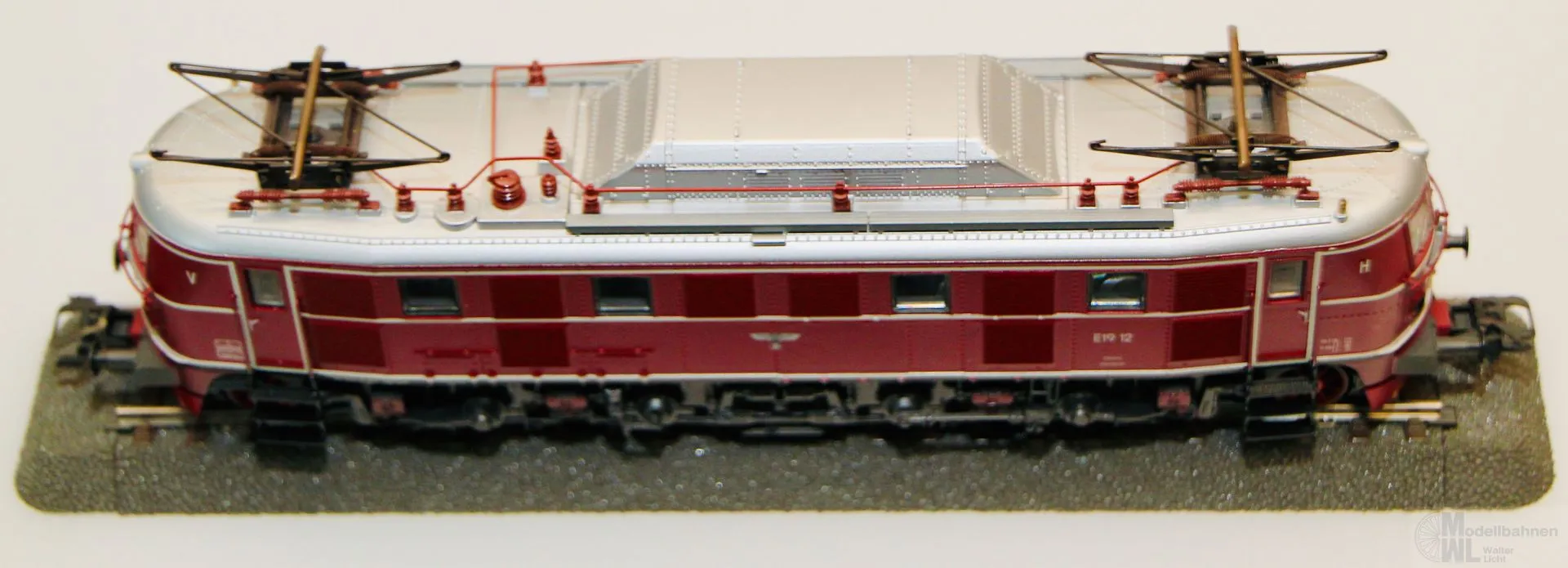 Märklin 3769 - MÄRKLIN - E-Lok E19 12 DRG Ep.II rot H0/WS Digital