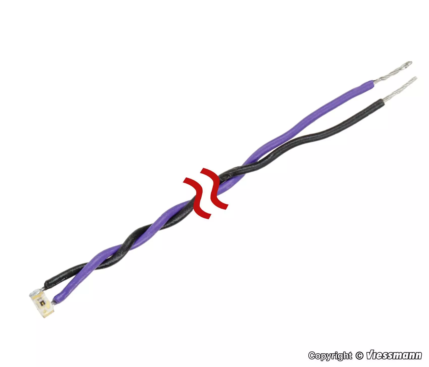 Viessmann 8442 - CarMotion IR LED 2 Stück H0 1:87