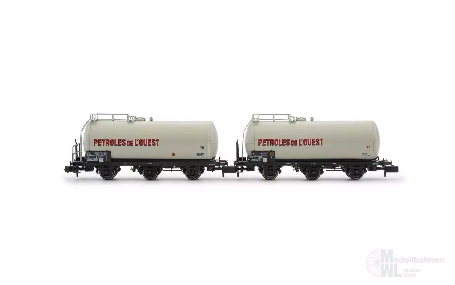 Arnold 6677 - Kesselwagen Set SNCF Ep.IV Petroles de l´Quest 2.tlg. N 1:160