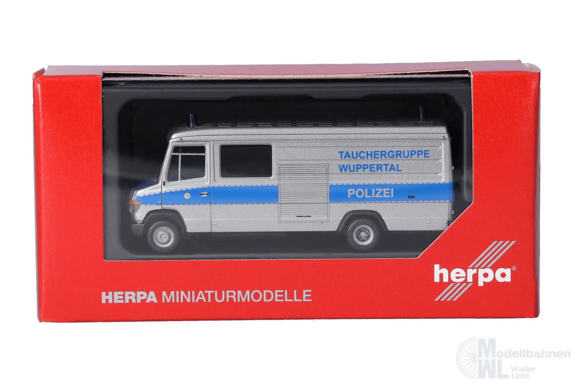 Herpa 098823 - Mercedes-Benz T2 Vario Polizei Wuppertal H0 1:87