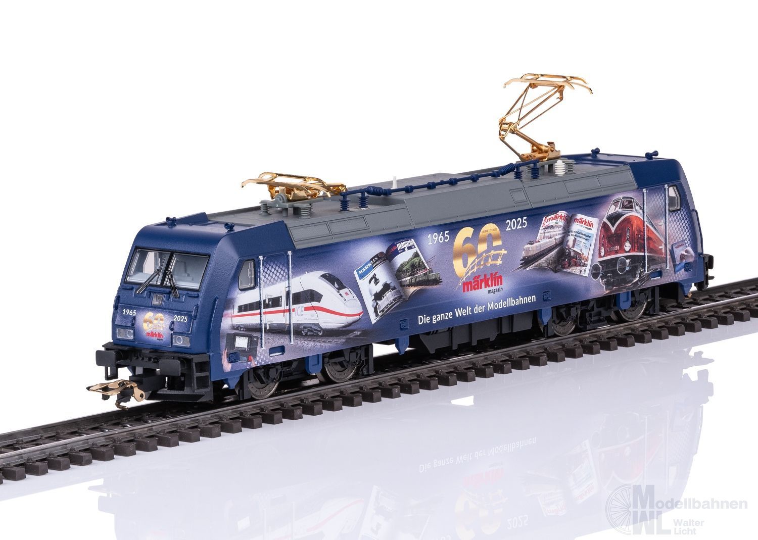 Märklin 36060 - E-Lok BR 185 60 Jahre Märklin Magazin H0/WS Sound