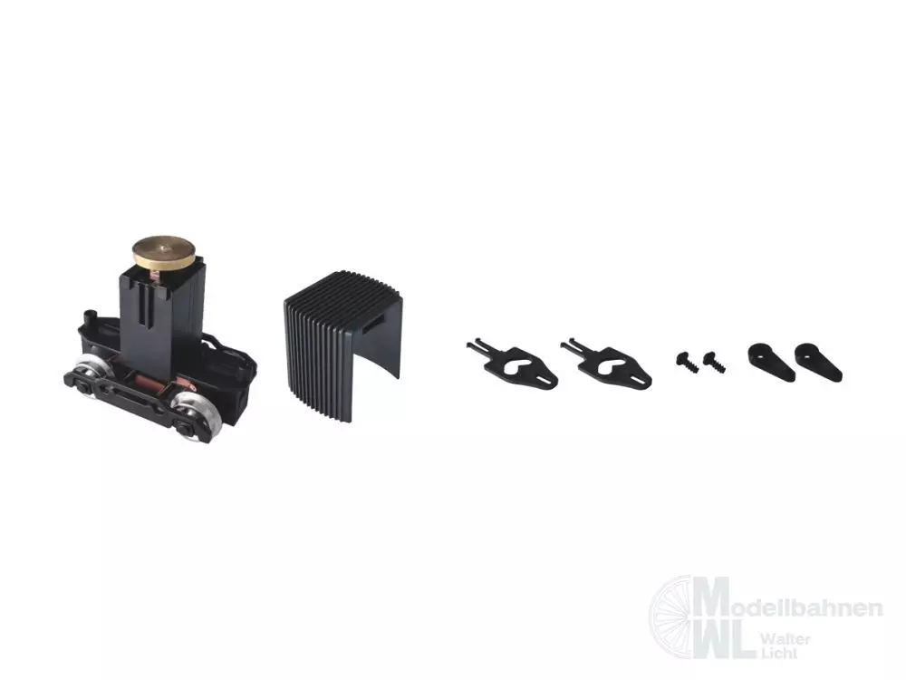 Rietze 70836 - Jakobs-Drehgestell mit Antrieb und Faltenbalg analog H0 Achsstand 23mm H0