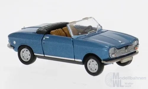 Brekina 29182 - Peugeot 204 Cabriolet in seeblau H0 1:87