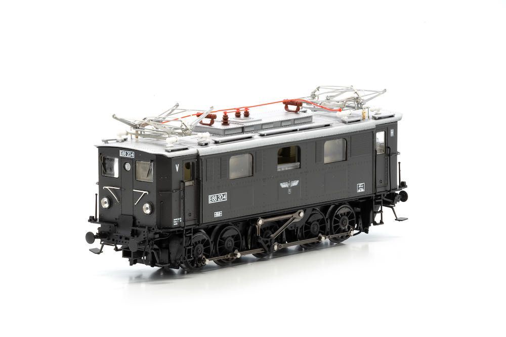 Jägerndorfer Modellbahn 22600 - E-Lok E 88 204 DRG Ep.II graublau H0/GL