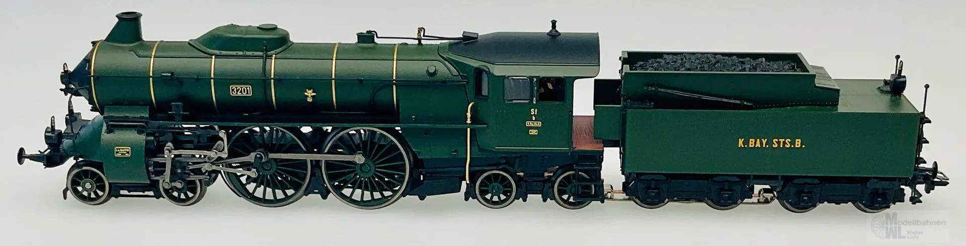 Märklin 37015 - MÄRKLIN - Dampflok S 2/6 K.Bay.Sts.B Ep.I H0/WS Sound