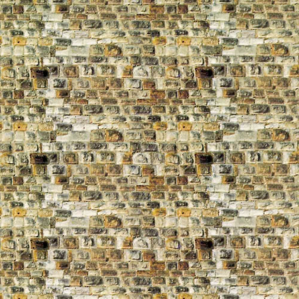 Vollmer 47363 - Mauerplatte Sandstein N 1:160