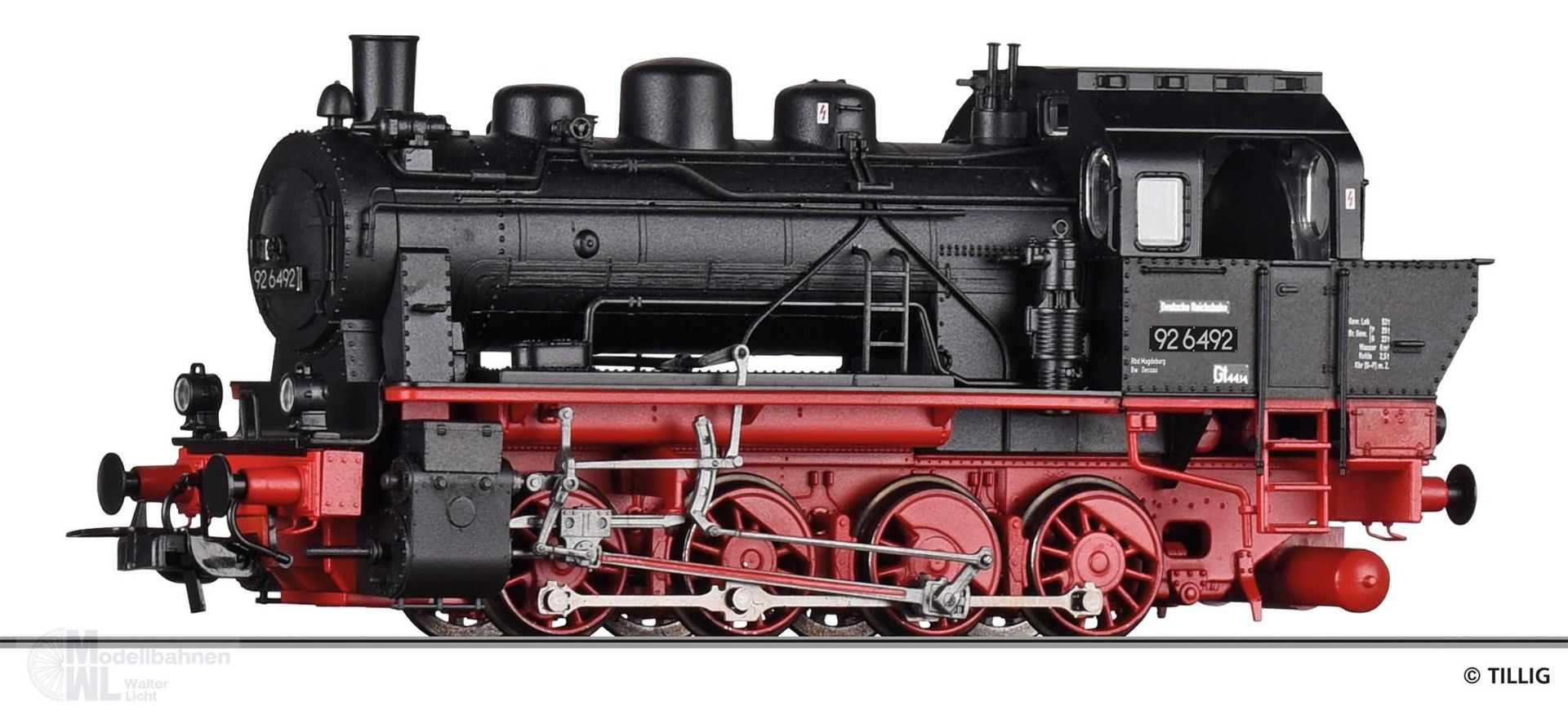 Tillig 72018 - Dampflokomotive BR 92.64 DR Ep.III H0/GL